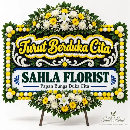 Papan Bunga Duka Pinrang
